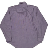 Ralph Lauren Checked Shirt - Large Purple Cotton