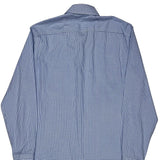 Tommy Hilfiger Checked Shirt - Medium Blue Cotton