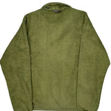 The North Face Fleece - Large Green Polyester