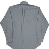 Blake Ralph Lauren Striped Shirt - Large Blue Cotton