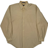 Nautica Shirt - Large Beige Cotton