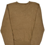 Polo By Ralph Lauren V-Neck Sweater - XL Beige Cotton