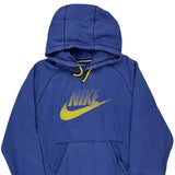 Nike Logo Nike Hoodie - XL Blue Cotton