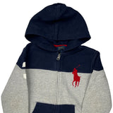 Age 6 Polo By Ralph Lauren Hoodie - Small Gray Cotton