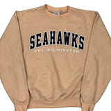 Unc Wilmington Seahawks Champion College Sweatshirt - Small Beige Cotton