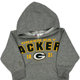 Age 2 Green Bay Packers N.F.L. Team Apparel Football Hoodie - 2XS Gray Polyester