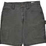 Wrangler Cargo Carpenter Shorts - 34W 10L Grey Cotton