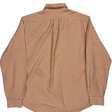 Ralph Lauren Checked Shirt - Large Orange Cotton