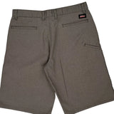 Dickies Shorts - 34W 12L Grey Polyester Blend