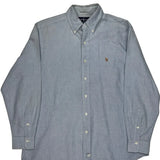 Ralph Lauren Shirt - Large Blue Cotton