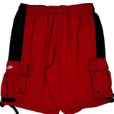 Nike Cargo Shorts - Large Black Polyester