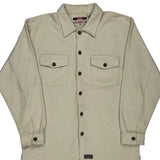 Levis Shirt - Large Beige Cotton Blend