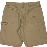 Wrangler Carpenter Shorts - 33W 10L Beige Cotton