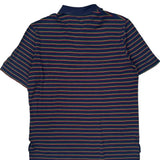 Polo By Ralph Lauren Striped Polo Shirt - Medium Multicoloured Cotton