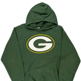 Green Bay Packers N.F.L. Team Apparel Hoodie - Large Green Cotton