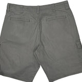 Wrangler Cargo Shorts - 35W 10L Grey Cotton