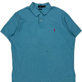 Polo By Ralph Lauren Polo Shirt - 2XL Blue Cotton