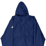 Adidas Jacket - Small Blue Nylon