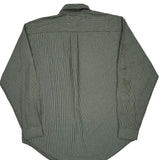 Tommy Hilfiger Checked Shirt - Large Green Cotton