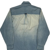 Marlboro Denim Shirt - Small Light Wash Cotton