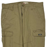 Wrangler Cargo Trousers - 36W 30L Khaki Cotton