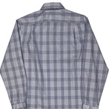 Tommy Hilfiger Checked Shirt - Medium Blue Cotton