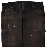 Dickies Carpenter Trousers - 38W 29L Black Cotton