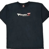 Adrenaline Junkie Pirana Z Graphic T-Shirt - XL Black Cotton