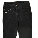 Unbranded Boot Cut Jeans - 31W UK 12 Black Cotton