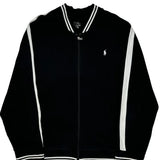 Polo By Ralph Lauren Zip Up - 2XL Black Cotton
