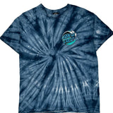 Santa Cruz Tie-Dye T-Shirt - Large Blue Cotton