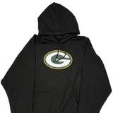 Green Bay Packers NFL Hoodie - 2XL Black Cotton