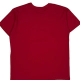 Nike T-Shirt - Large Red Cotton