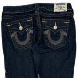 True Religion Skinny Jeans - 33W UK 12 Dark Wash Cotton