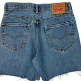 Levis Denim Shorts - 32W 8L Blue Cotton
