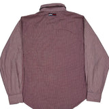 Age 12 Tommy Hilfiger Shirt - Large Red Cotton