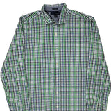 Tommy Hilfiger Checked Shirt - Large Blue Cotton