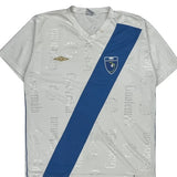 Guatemala Umbro Football Football Shirt - Large Blue Polyester