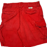 Polo By Ralph Lauren Cargo Shorts - 36W 10L Red Cotton