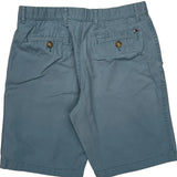 Tommy Hilfiger Chino Shorts - 31W 9L Blue Cotton