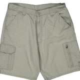 Wrangler Cargo Shorts - 35W 10L Beige Cotton
