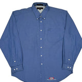 Nabisco Biscuit Division Tommy Hilfiger Shirt - XL Blue Cotton
