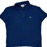 Lacoste Slim Fit Polo Shirt - Large Blue Cotton