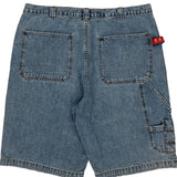 Replay Denim Shorts - 34W 11L Blue Denim