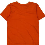 Age 10-12 Carhartt T-Shirt - Medium Orange Cotton