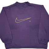 Nike Sweatshirt- 2XL Purple Cotton Blend