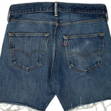 Levis Denim Shorts - 31W 7L Blue Denim