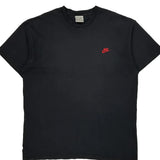 Vintage Nike T-Shirt - XL Black Cotton