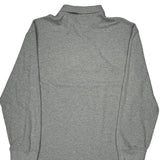 Tommy Hilfiger Long Sleeve Polo Shirt - 2XL Gray Cotton