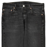 Levis Jeans - 36W 32L Black Cotton